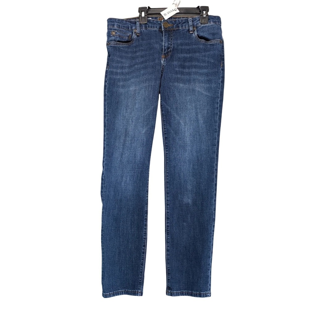Kut from the Kloth Katy Boyfriend Jeans Womens 8 32x30" Stretch Dark Wash Casual